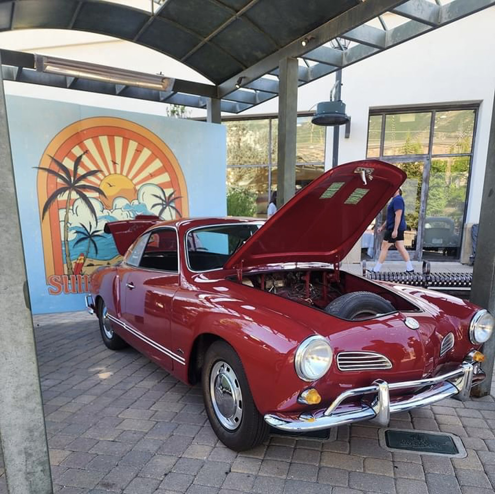 The Wasatch Classic had a few karmann Ghias there