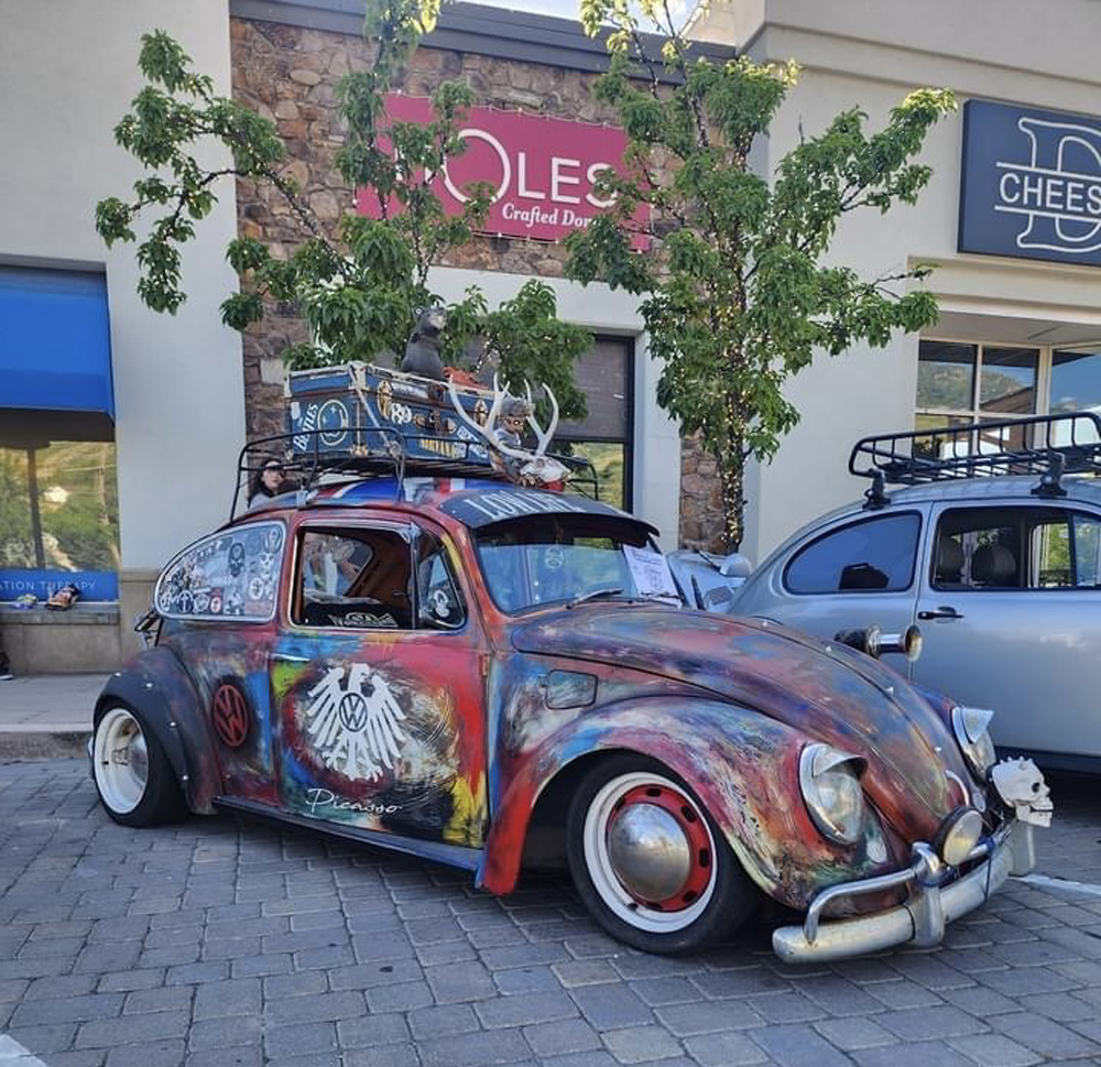 VW Rat Rod was amazing to see