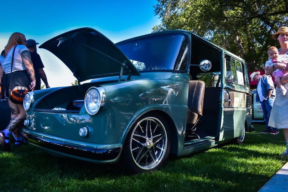 VW Fridolin made an appearance at the event