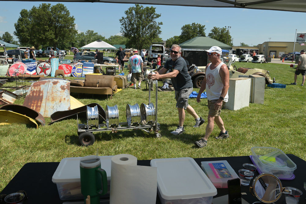 There were lots of VW parts for sale